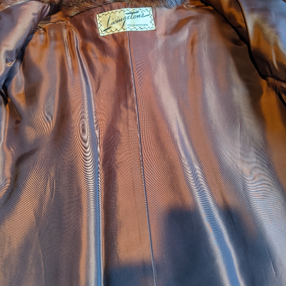 Vintage Mink Cape